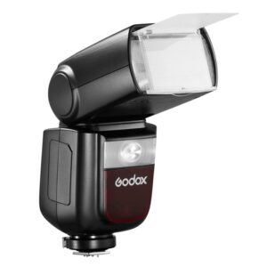 Godox V860III-C salamavalo Canonille.